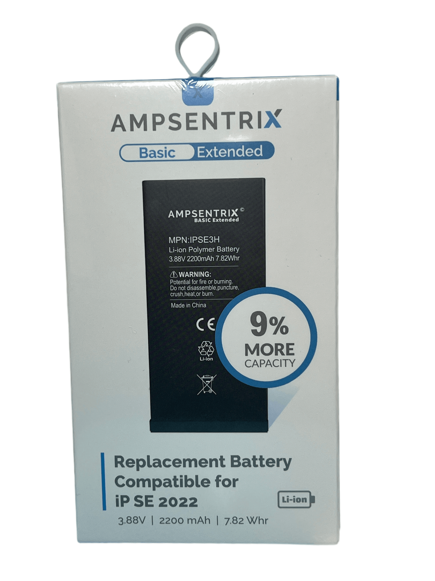 Bateria iPhone SE 3ra Gen (2022) Ampsentrix Extended