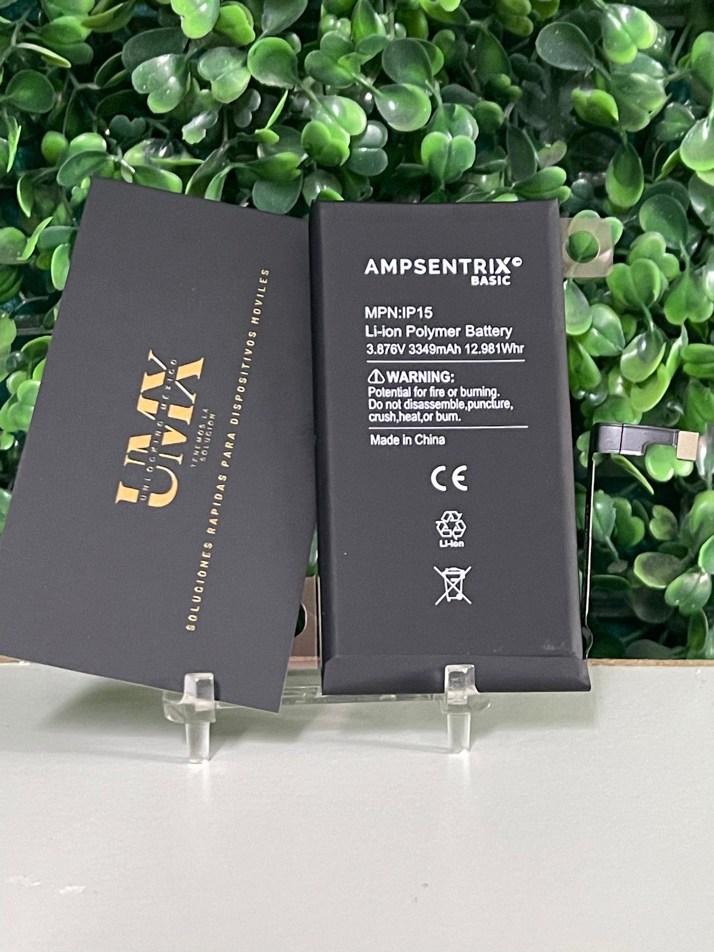 Bateria iPhone 15 Ampsentrix