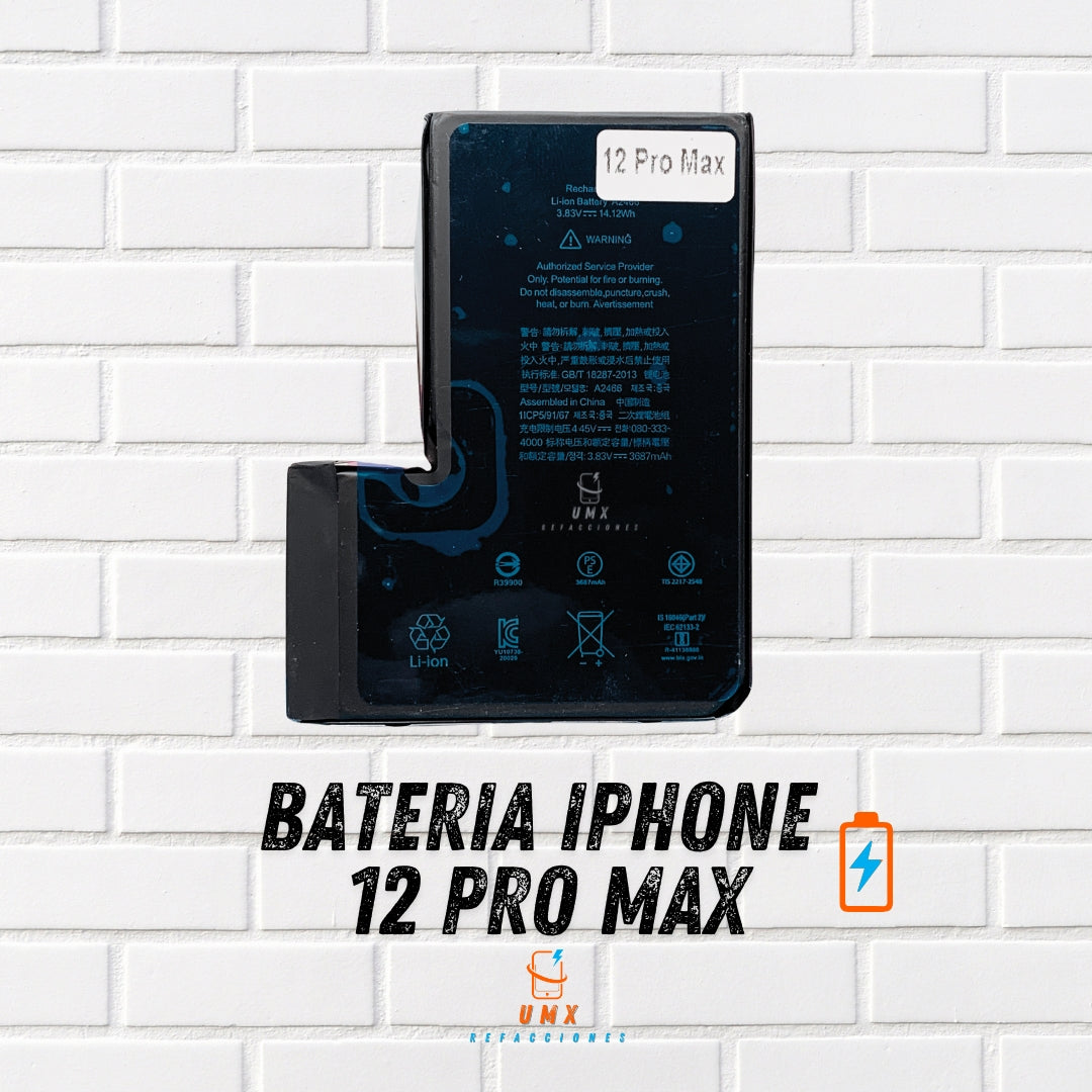 Bateria iPhone 12 Pro Max