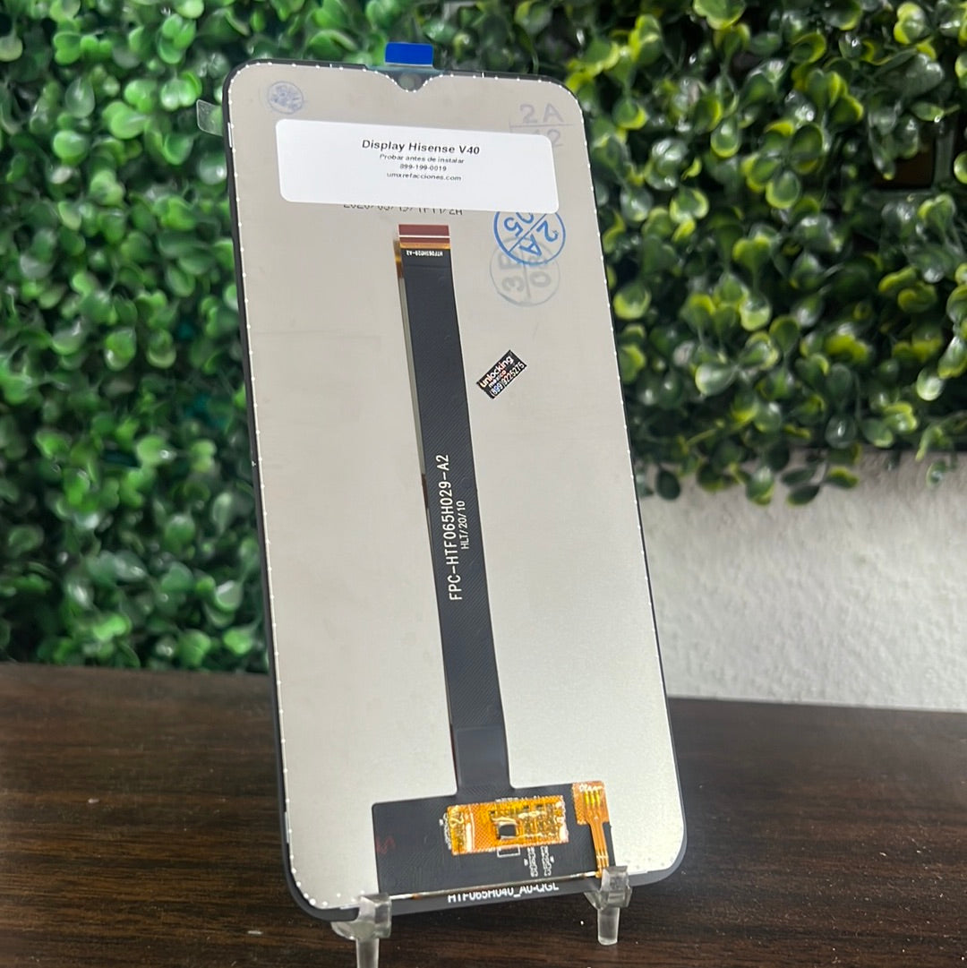 Display Hisense V40 Lite