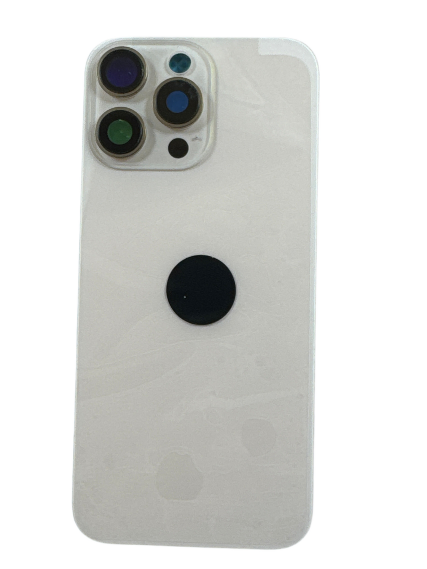 Tapa iPhone 16 Pro Max con Base Metalica