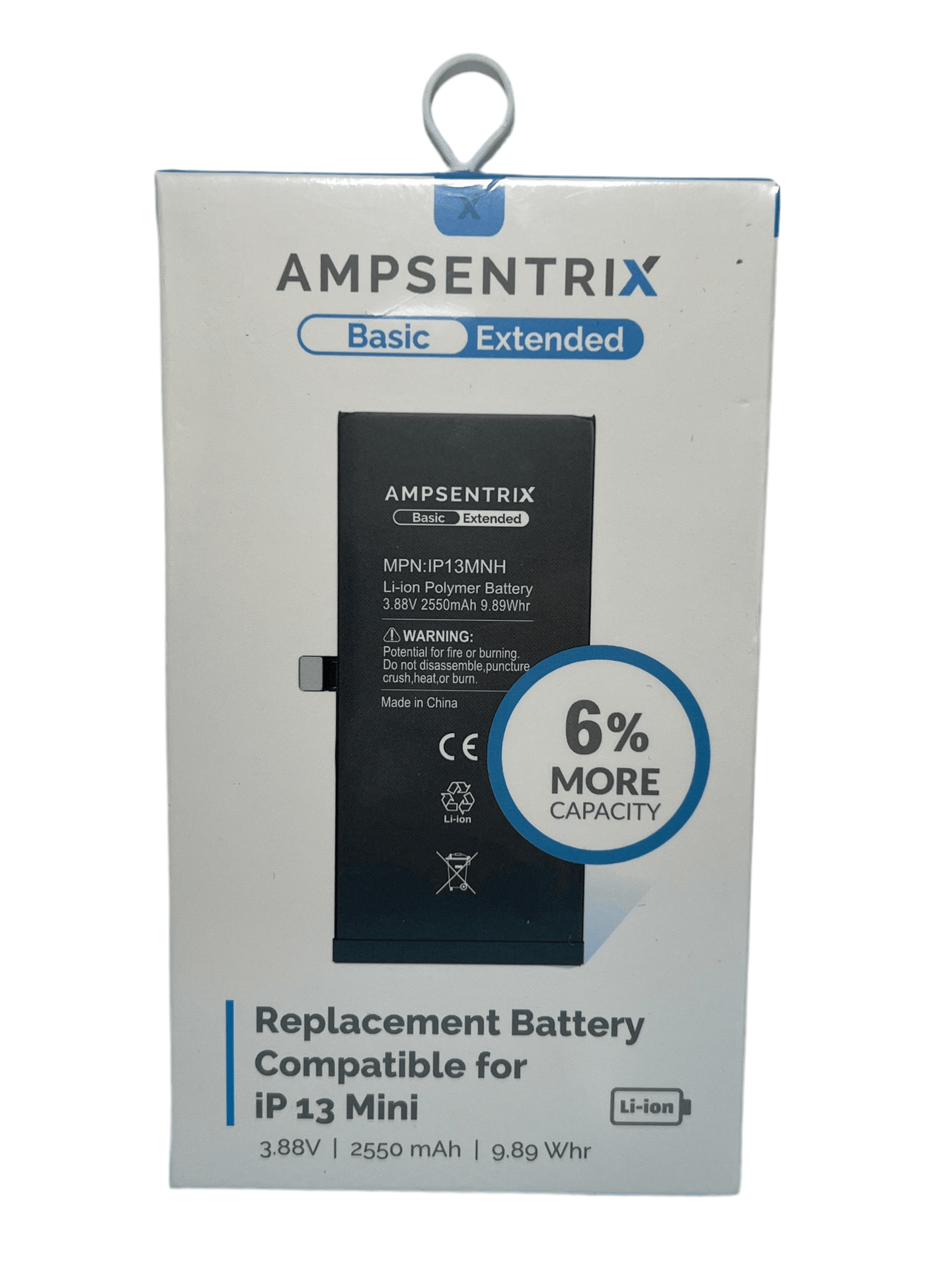 Bateria iPhone 13 Mini Ampsentrix Extended