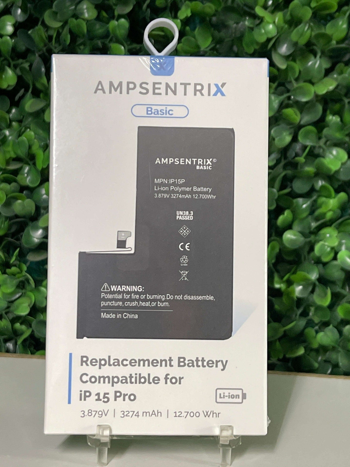 Batería iPhone 15 Pro Ampsentrix