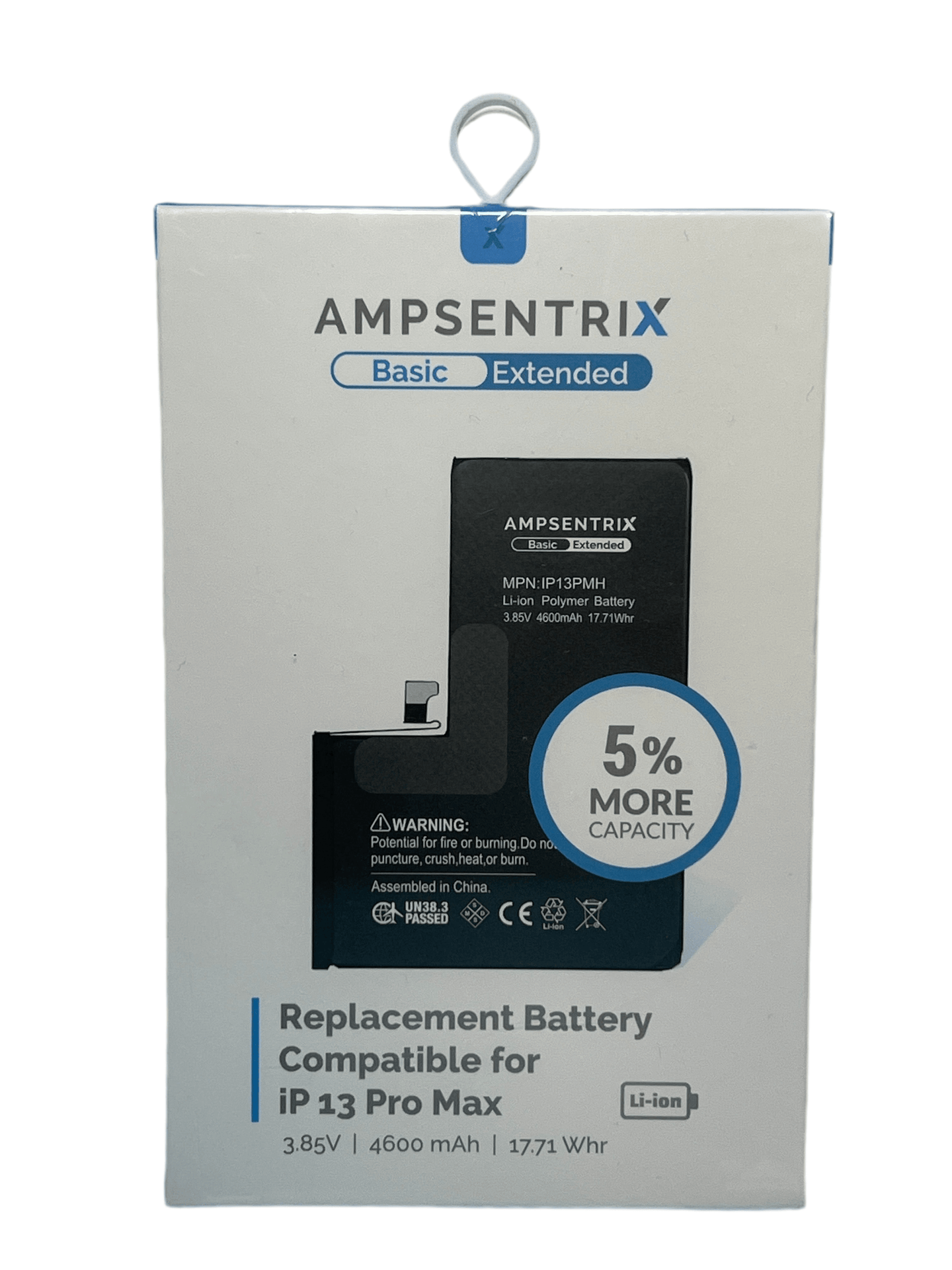 Bateria iPhone 13 Pro Max Ampsentrix Extended