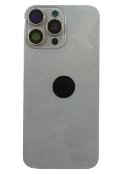 Tapa iPhone 16 Pro Max con Base Metalica