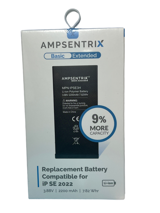 Bateria iPhone SE 3ra Gen (2022) Ampsentrix Extended
