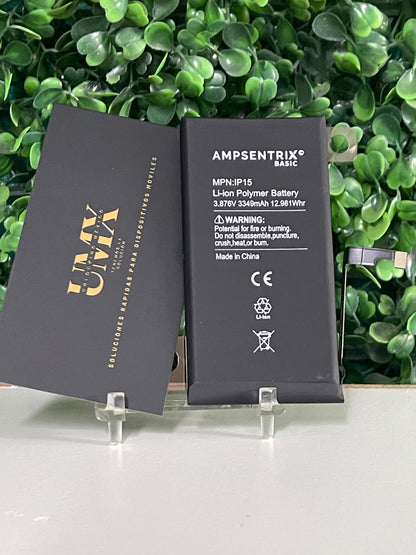 Bateria iPhone 15 Ampsentrix