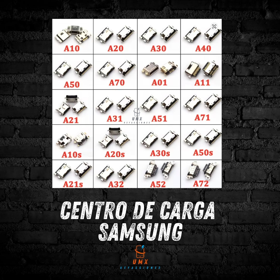 centro de carga samsung umxrefacciones