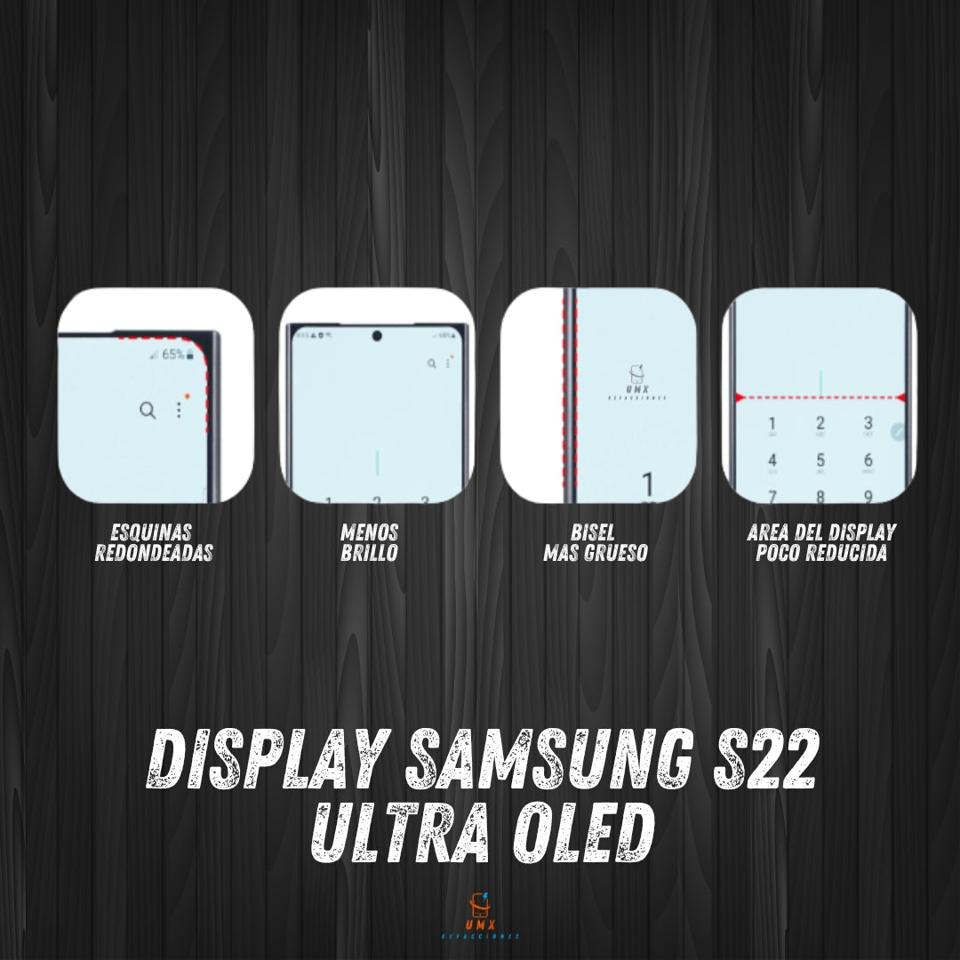 Display Samsung S22 Ultra Oled