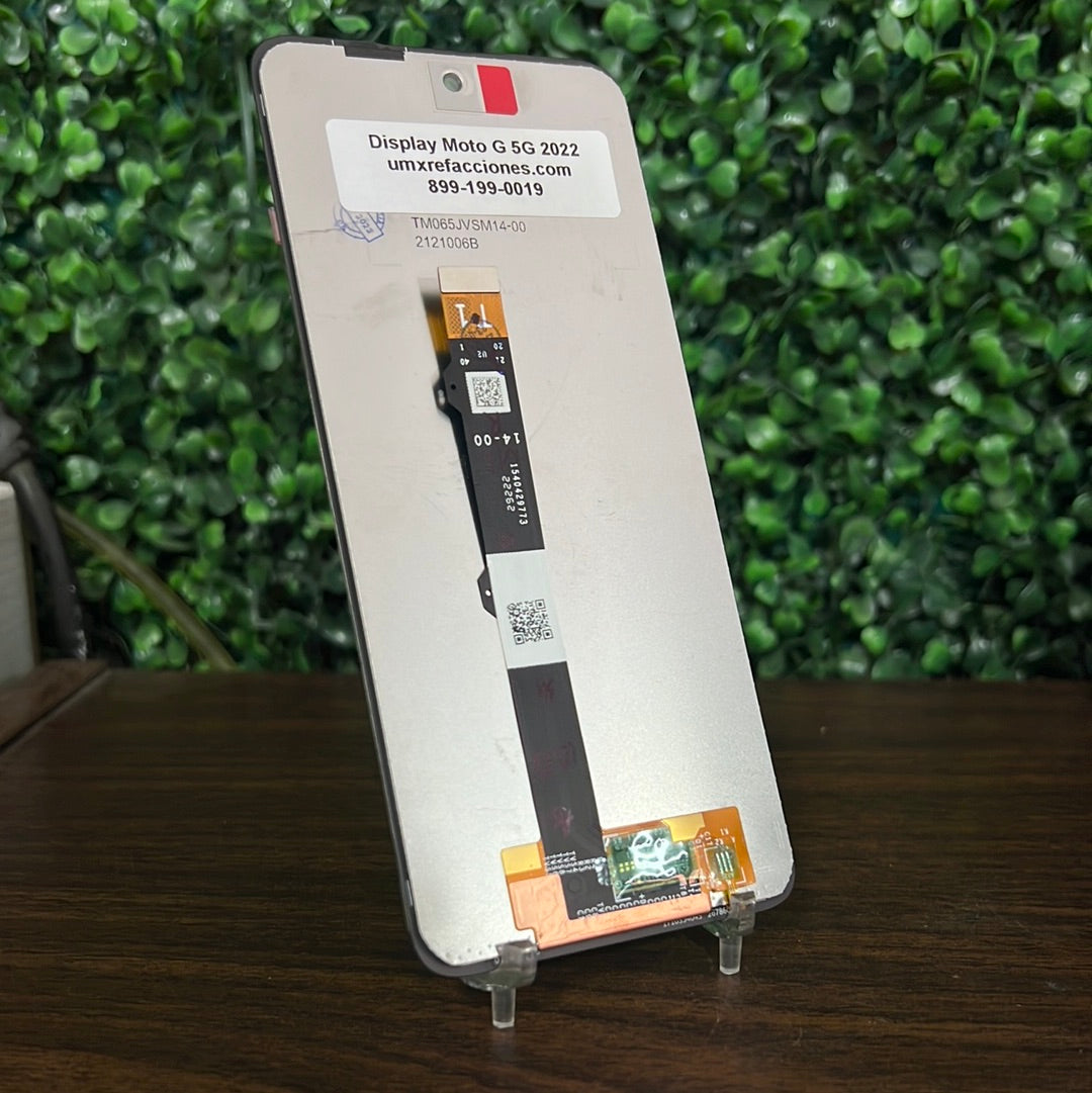 Display Moto G 5G 2022